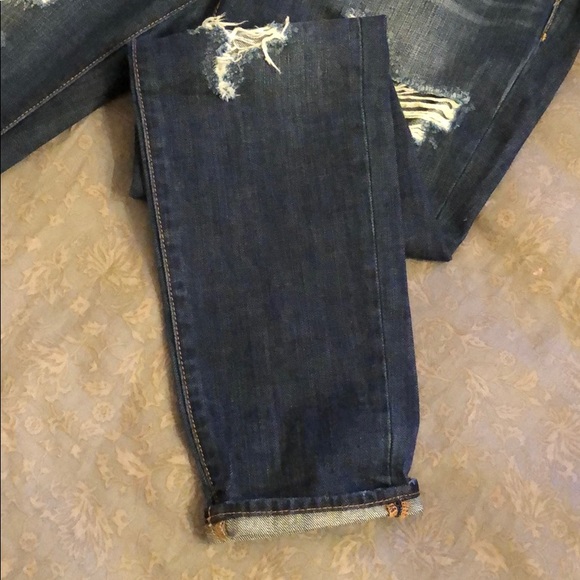 Distressed boyfriend style Articles Society jeans - Picture 2 of 5